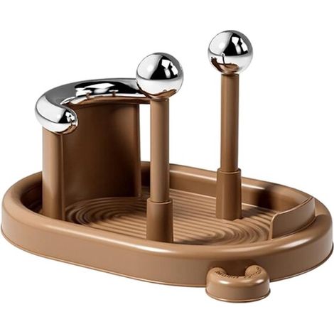 Deckelhalter, stehender Deckelhalter mit Schublade, Küchenregal für Deckel, geeignet für Esszimmer, Küche, Haushalt und Arbeitsplatte. (1/5)