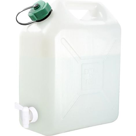 Jerrican plastique alimentaire avec robinet 20L - Algi