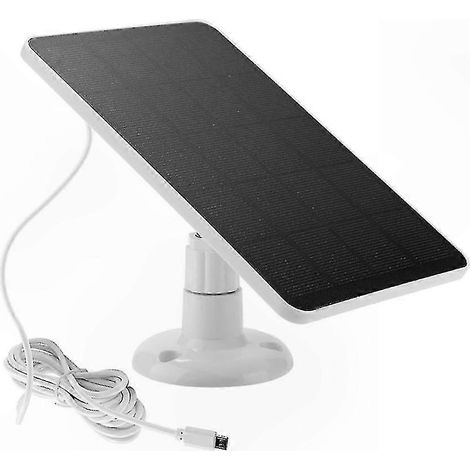 Wasserdichtes 10-W-Solarladegerät für Überwachungskameras mit Ladefunktion (1/5)