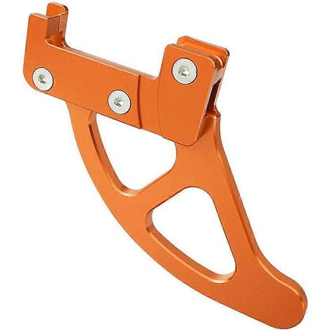 Protection de disque de frein arrière orange pour moto KTM 250 350 450 500 EXC-F Six Days 2004-2023 (1/5)