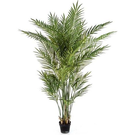 Palmier Areca artificiel en pot H 170 cm Vert (1/3)
