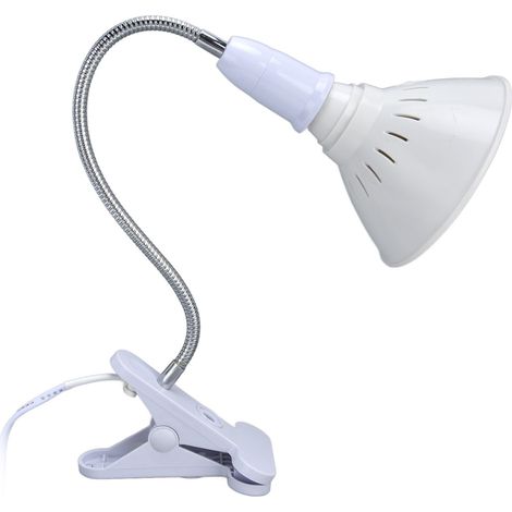 LED-Pflanzenlampe mit 126 roten und blauen LEDs, 360° verstellbar mit Tischklemme für Zimmerpflanzen, 110–240 V, EU-Stecker (1/5)