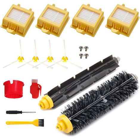 Juego de 14 piezas de repuesto para la aspiradora robot iRobot Roomba 700. (1/4)
