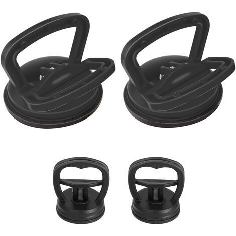 4 Pièces Ventouses Ultra Puissantes Ventouse Debosselage Carrosserie Kit de Debosselage Carrosserie pour Soulever Les écrans de Tablette, Ordinateur et Portable (2 gros 2 petits)