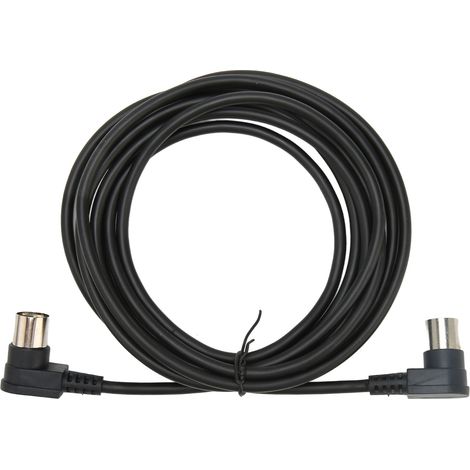 Câble DIN 5 broches à angle droit mâle-mâle pour MIDI, caméra de surveillance, TV, 3 mètres (1/5)