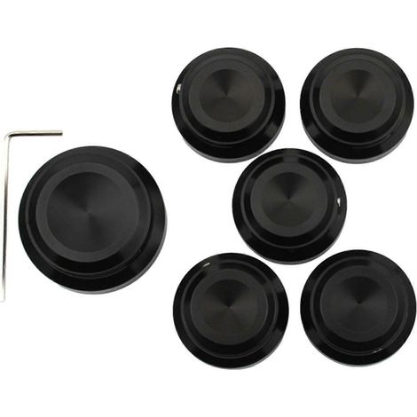 6x Cache-écrous de moto compatibles avec Nightster 975 2022-2023 (1/5)