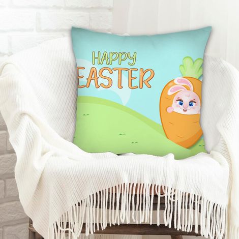 Housse de coussin décorative à la mode pour la maison à fermeture éclair invisible pour mariage, anniversaire, naissance de bébé (1/5)