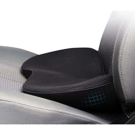 Coussin Siège Auto Conducteur Épais Confort Lombaire Toutes Saisons (1/4)