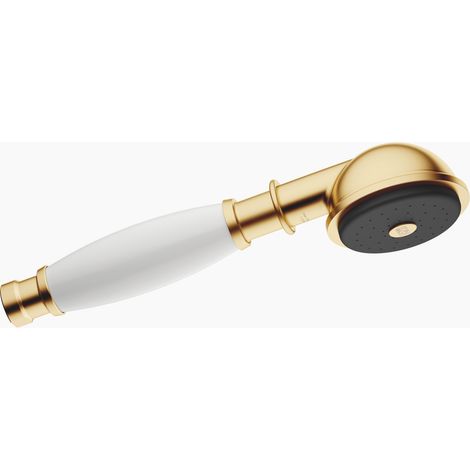 Dornbracht MADISON Metall-Handbrause mit Porzellangriff weiß, (1/4)