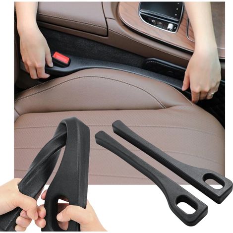 Lot de 2 protections pour sièges auto : bouchons de coutures latérales, bandes anti-fuites, organisateurs de sièges auto intérieurs. (1/4)