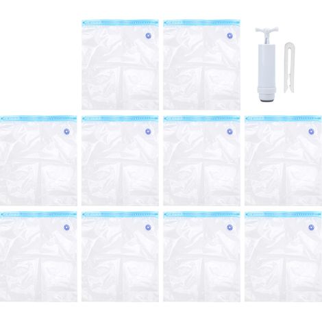 10 Vakuumbeutel mit Luftpumpe für PLA-Filament-3D-Drucker – wasserdicht und wiederverwendbar