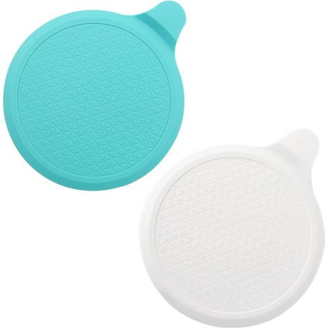 2PCS bouchons de baignoire en silicone,bouchon d'évier extra large de 15cm,bouchon universel pour évier de cuisine et salle de bain (1/5)