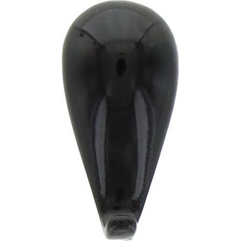 Blister gancio per quadro goccia nero 5 pezzi (1/2)