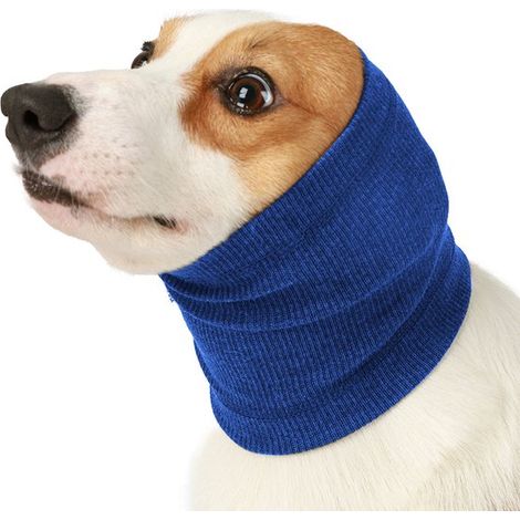 1 paquet - Capuche apaisante pour chiens - Couvre-chef anti-choc et anti-bruit - Spécialement conçu pour le bain/le bruit (1/5)