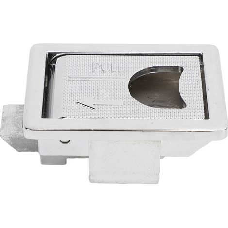Ortviai Verrou à levier pour caisse à outils en alliage de zinc 57 x 42 mm, montage flush, résistant à la corrosion