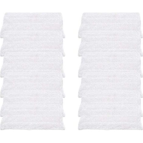 12 pezzi di ricambio per pulitore a vapore Vileda Steam XXL Power Pad, panno per la pulizia in microfibra, lavabile -Crezuo