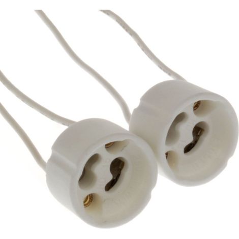Trade Shop - LAMPADA SOKET FÜR LAMPADEGU10 PORTALAMPADE 230v MIT CAVETTO 15CM -