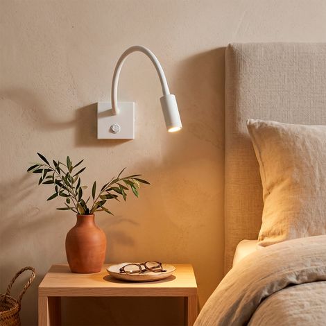 Aplique de pared flexible para lectura "Vega" 3W (1/4)