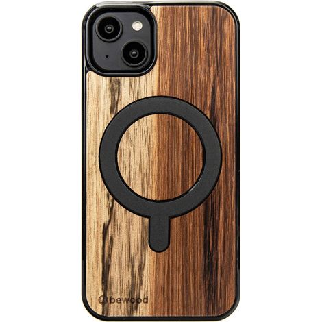 Custodia in legno Bewood per iPhone 15 Plus MANGO con MagSafe (1/3)