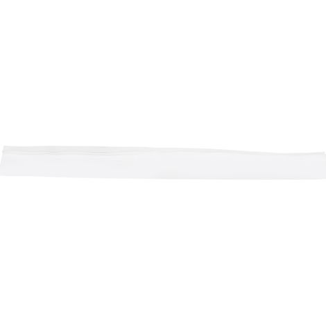 Joint de silicone anti-huile pour plaque de cuisson, 2 pièces blanc 53 cm, bande d'étanchéité pour cuisine, protection des interstices