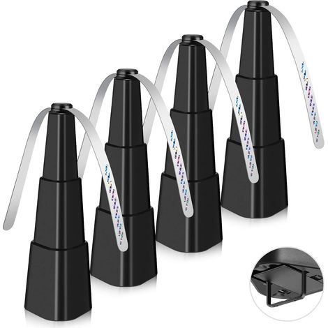 Éventails anti-mouches pour tables, ventilateurs anti-mouches d'intérieur et d'extérieur, repoussent les mouches, répulsifs anti-mouches pour pique-niques, restaurants, fêtes, maisons, barbecues (lot (1/5)