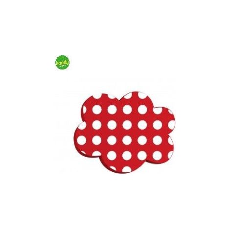 Finale modello nuvola Cintacor international rosso-bianco 1 pz