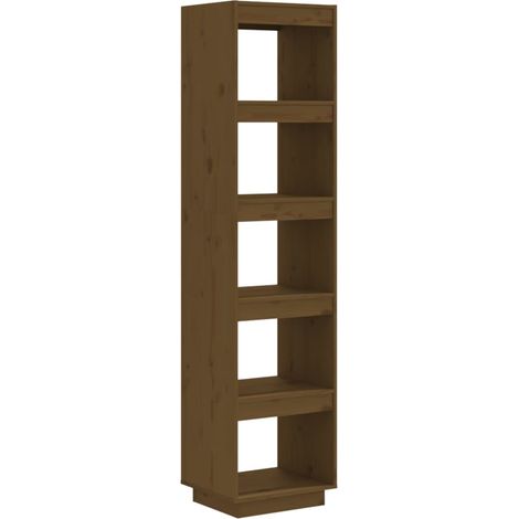 Maison Exclusive - Bücherregal/Raumteiler Honigbraun 40x35x167cm