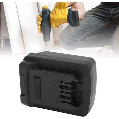 Akkuadapter für Makita 18V Lithium-Akkus BL1815 BL1820 BL1830 BL1840 auf SKIL 20V Lithium-Akkus zur Verwendung mit Werkzeugen. (1/5)