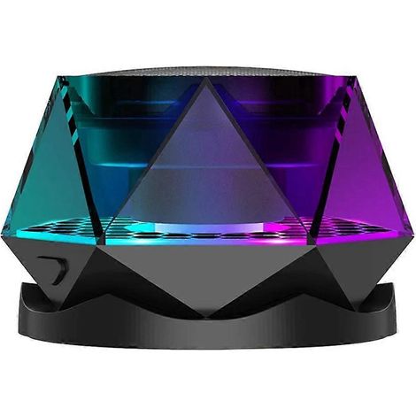 Magnetischer Bluetooth-Lautsprecher mit LED, kabelloser Mini-Subwoofer für den Außenbereich