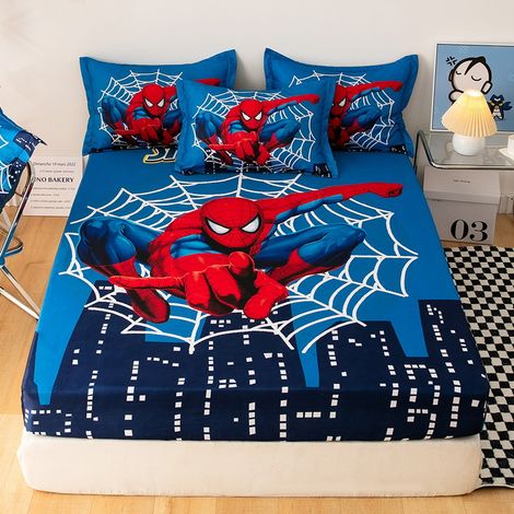 Parure de lit Spiderman 150x210cm multicolore