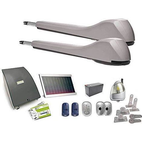 DUCATI HOME, EVE948 T SOLAR utomatisme kit motorisation pour portail battant mxi 5m/500kg chaque vantail ouvre portail