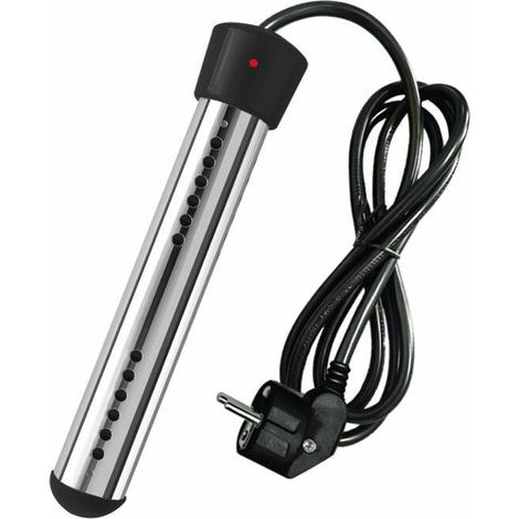 Chauffe-eau électrique 2500W avec tension par immersion, chauffe-eau de piscine, chauffe-eau portable, adapté pour étangs, seaux (1/5)