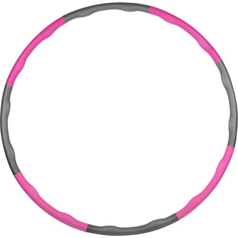 Aro de hula-hula reforzado con espuma - 1 kg, aro de hula-hula con peso para ejercicios de fitness - Color aleatorio (1/4)