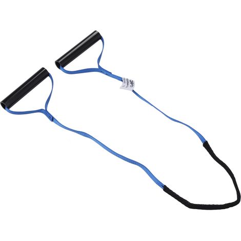 Ceinture cervicale portable et légère avec poignée ergonomique pour exercices de cou à domicile. (1/5)