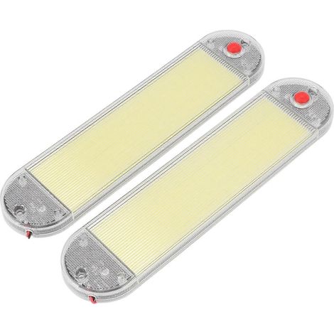 Stück Auto-Innenraum-Dachleseleuchten DC 12V–24V COB mit Lampenschirm für Fahrzeug und Boot