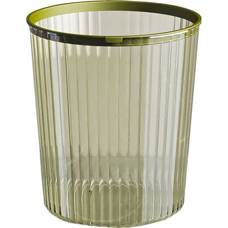 Transparente Plastiktüte mit Druckkammer, ideal für das Haus, den Salon, die Küche, die Toiletten, den Baderaum, das Zimmer und das Büro. Vert clair.