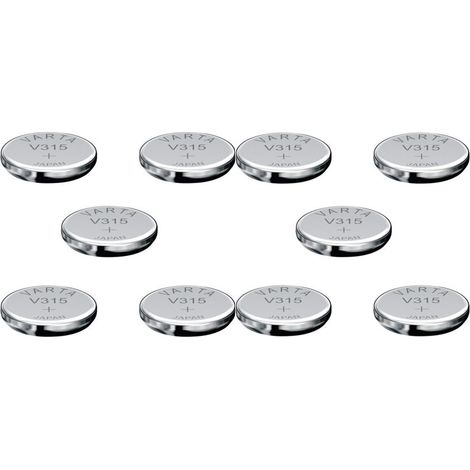 .10 piles Varta 315.