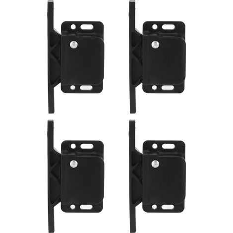 4 Serrures de tiroir RV, loquets de porte d'armoire à force de traction, fermeture poussoir pour bébé, sécurité enfant pour camping-car, chambre, bureau (1/5)