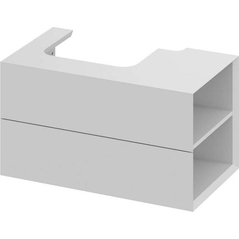 Ravak Lite - Mobile lavabo 80x45x43 cm, 2 cassetti, Smoke Grey X000001889 (1/5)