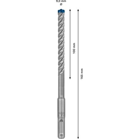 Bosch Foret SDS-Plus Argenté pour Perforateur Béton