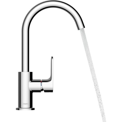 hansgrohe Rebris S mezclador monomando de lavabo 210, caño