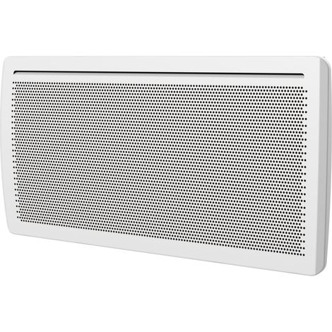 Bestherm – Radiateur électrique panneau rayonnant 2000W – Montée en température rapide – Thermostat électronique avec détection ouverture fenêtres – Blanc