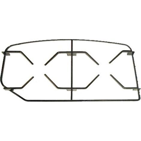 NARDI GRIGLIA PER CUCINA A GAS  2 FUOCHI  SINISTRA CM 44 X  21,8 - 14,5   P 3661 (1/2)