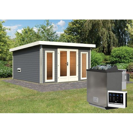Mainburg 3, 9kW Bio ext.Stg bronz. glastür,Set B,terragrau (1/5)