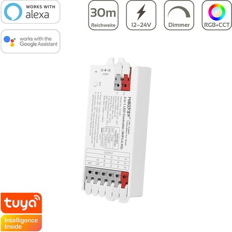 LED-Streifen-Controller 3 in 1- RGB / RGBW / RGB+CCT - 12/24V DC (1/5)