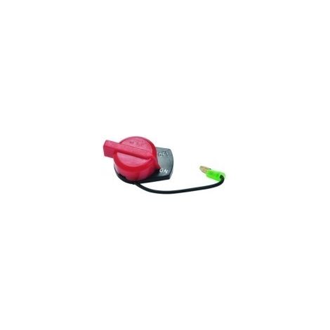 Contacteur marche-arrêt adaptable HONDA GX120 GX160 GX200 GX240 GX270 GX340 – Bornes 2 – Remplace 36100-ZE1-015 36100-ZH8-W41