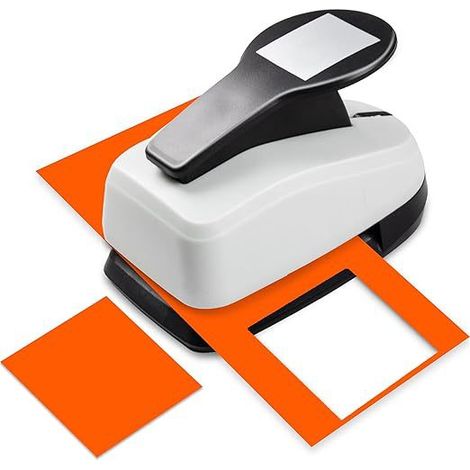 Quadratische Papierstanzmaschine, kreatives Prägewerkzeug für DIY-Projekte, arbeitssparende Stanz- und Druckmaschine (1/4)
