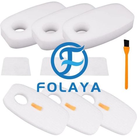 FOLAYA 3 Paquets Filtre Shark Rocket HV380 pour Requin HV380UKT HV380W, HV381, HV382, HV383, HV384Q (1/3)