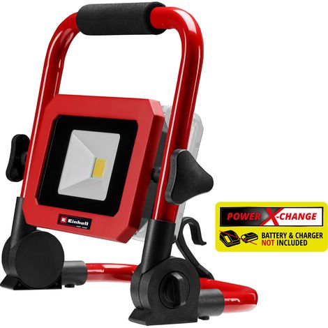 Einhell Akku-Lampe TC-CL 18/1800 Li Power X-Change (Lithium-Ionen, leistungsstarke LEDs, Drehdimmer, 360° drehbarer Leuchtkopf, klappbarer Standfuß, ohne Akku und Ladegerät) (1/5)