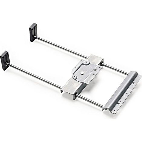 mecanismo guiador oculto l525 para ala mesa  para travesaño de madera. (1/2)